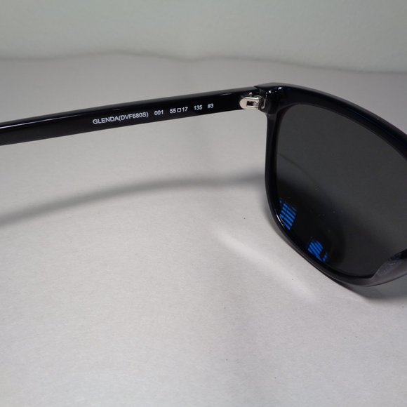 Diane von Furstenberg GLENDA Black New Sunglasses main image 4